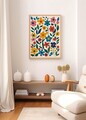 Tablou decorativ, Artnewclahsp41-5070, Lemn masiv, MDF, Multicolor