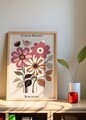 Tablou decorativ, Artnewclahsp42-3348, Lemn masiv, MDF, Multicolor