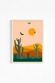 Tablou decorativ, Artnewclahsp43-5070, Lemn masiv, MDF, Multicolor