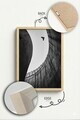 Tablou decorativ, Artnewclahsp47-3348, Lemn masiv, MDF, Multicolor
