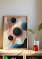 Tablou decorativ, Artnewclahsp53-3348, Lemn masiv, MDF, Multicolor
