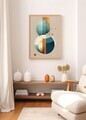 Tablou decorativ, Artnewclahsp56-3348, Lemn masiv, MDF, Multicolor