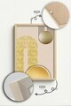 Tablou decorativ, Artnewclahsp57-5070, Lemn masiv, MDF, Multicolor