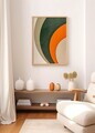 Tablou decorativ, Artnewclahsp58-3348, Lemn masiv, MDF, Multicolor