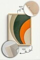 Tablou decorativ, Artnewclahsp58-3348, Lemn masiv, MDF, Multicolor