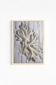 Tablou decorativ, Artnewclahsp59-3348, Lemn masiv, MDF, Multicolor