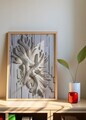 Tablou decorativ, Artnewclahsp59-5070, Lemn masiv, MDF, Multicolor