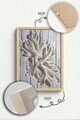 Tablou decorativ, Artnewclahsp59-5070, Lemn masiv, MDF, Multicolor