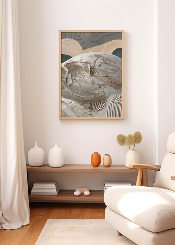 Tablou decorativ, Artnewclahsp60-3348, Lemn masiv, MDF, Multicolor