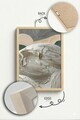 Tablou decorativ, Artnewclahsp60-5070, Lemn masiv, MDF, Multicolor
