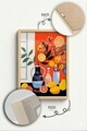 Tablou decorativ, Artnewclahsp64-3348, Lemn masiv, MDF, Multicolor
