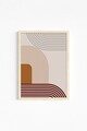 Tablou decorativ, Artnewclahsp65-5070, Lemn masiv, MDF, Multicolor