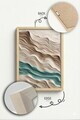 Tablou decorativ, Artnewclahsp66-5070, Lemn masiv, MDF, Multicolor