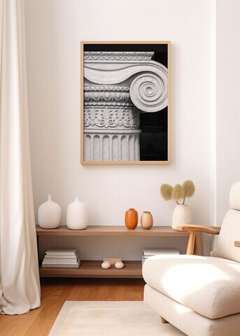Tablou decorativ, Artnewclahsp70-5070, Lemn masiv, MDF, Multicolor
