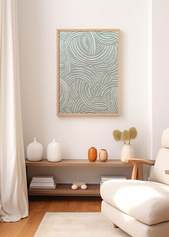 Tablou decorativ, Artnewclahsp71-5070, Lemn masiv, MDF, Multicolor