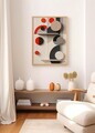 Tablou decorativ, Artnewclahsp73-3348, Lemn masiv, MDF, Multicolor