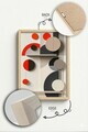 Tablou decorativ, Artnewclahsp73-3348, Lemn masiv, MDF, Multicolor