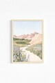 Tablou decorativ, Artnewclahsp74-5070, Lemn masiv, MDF, Multicolor