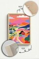Tablou decorativ, Artnewclahsp78-3348, Lemn masiv, MDF, Multicolor