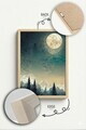 Tablou decorativ, Artnewclahsp81-3348, Lemn masiv, MDF, Multicolor