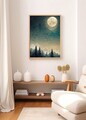 Tablou decorativ, Artnewclahsp81-5070, Lemn masiv, MDF, Multicolor