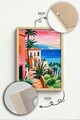 Tablou decorativ, Artnewclahsp86-3348, Lemn masiv, MDF, Multicolor