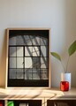 Tablou decorativ, Artnewclahsp89-3348, Lemn masiv, MDF, Multicolor