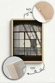 Tablou decorativ, Artnewclahsp89-3348, Lemn masiv, MDF, Multicolor