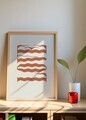 Tablou decorativ, Artnewclahsp9-5070, Lemn masiv, MDF, Multicolor