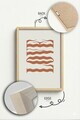 Tablou decorativ, Artnewclahsp9-5070, Lemn masiv, MDF, Multicolor