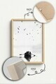 Tablou decorativ, Artnewclahsp90-3348, Lemn masiv, MDF, Multicolor