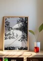Tablou decorativ, Artnewclahsp92-3348, Lemn masiv, MDF, Multicolor