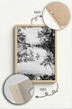 Tablou decorativ, Artnewclahsp92-5070, Lemn masiv, MDF, Multicolor
