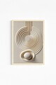 Tablou decorativ, Artnewclahsp95-5070, Lemn masiv, MDF, Multicolor