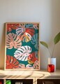 Tablou decorativ, Artnewclahsp97-5070, Lemn masiv, MDF, Multicolor