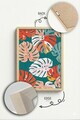 Tablou decorativ, Artnewclahsp97-5070, Lemn masiv, MDF, Multicolor