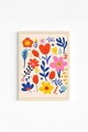 Tablou decorativ, Artnewclahsp98-3348, Lemn masiv, MDF, Multicolor