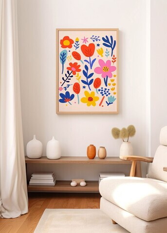 Tablou decorativ, Artnewclahsp98-5070, Lemn masiv, MDF, Multicolor