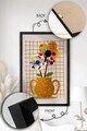 Tablou decorativ, Artnewclsyh1-3348, Lemn masiv, MDF, Multicolor
