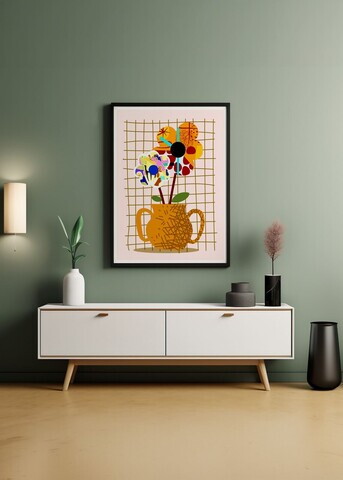 Tablou decorativ, Artnewclsyh1-5070, Lemn masiv, MDF, Multicolor