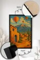 Tablou decorativ, Artnewclsyh100-5070, Lemn masiv, MDF, Multicolor