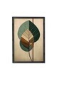 Tablou decorativ, Artnewclsyh101-3348, Lemn masiv, MDF, Multicolor