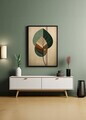 Tablou decorativ, Artnewclsyh101-5070, Lemn masiv, MDF, Multicolor