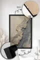 Tablou decorativ, Artnewclsyh102-3348, Lemn masiv, MDF, Multicolor