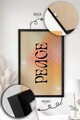 Tablou decorativ, Artnewclsyh18-5070, Lemn masiv, MDF, Multicolor