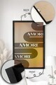 Tablou decorativ, Artnewclsyh19-3348, Lemn masiv, MDF, Multicolor