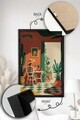 Tablou decorativ, Artnewclsyh36-5070, Lemn masiv, MDF, Multicolor