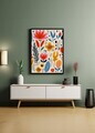 Tablou decorativ, Artnewclsyh38-3348, Lemn masiv, MDF, Multicolor