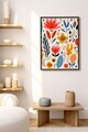 Tablou decorativ, Artnewclsyh38-5070, Lemn masiv, MDF, Multicolor