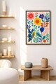 Tablou decorativ, Artnewclsyh39-5070, Lemn masiv, MDF, Multicolor